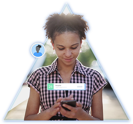 A caregiver browsing open shifts in the Staffbook app